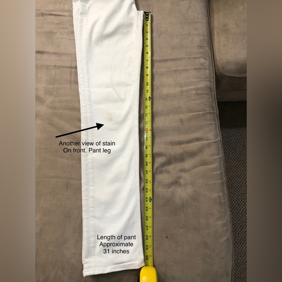 J.Crew women’s white “matchstick” Jean size 26 regular - Picture 5 of 11